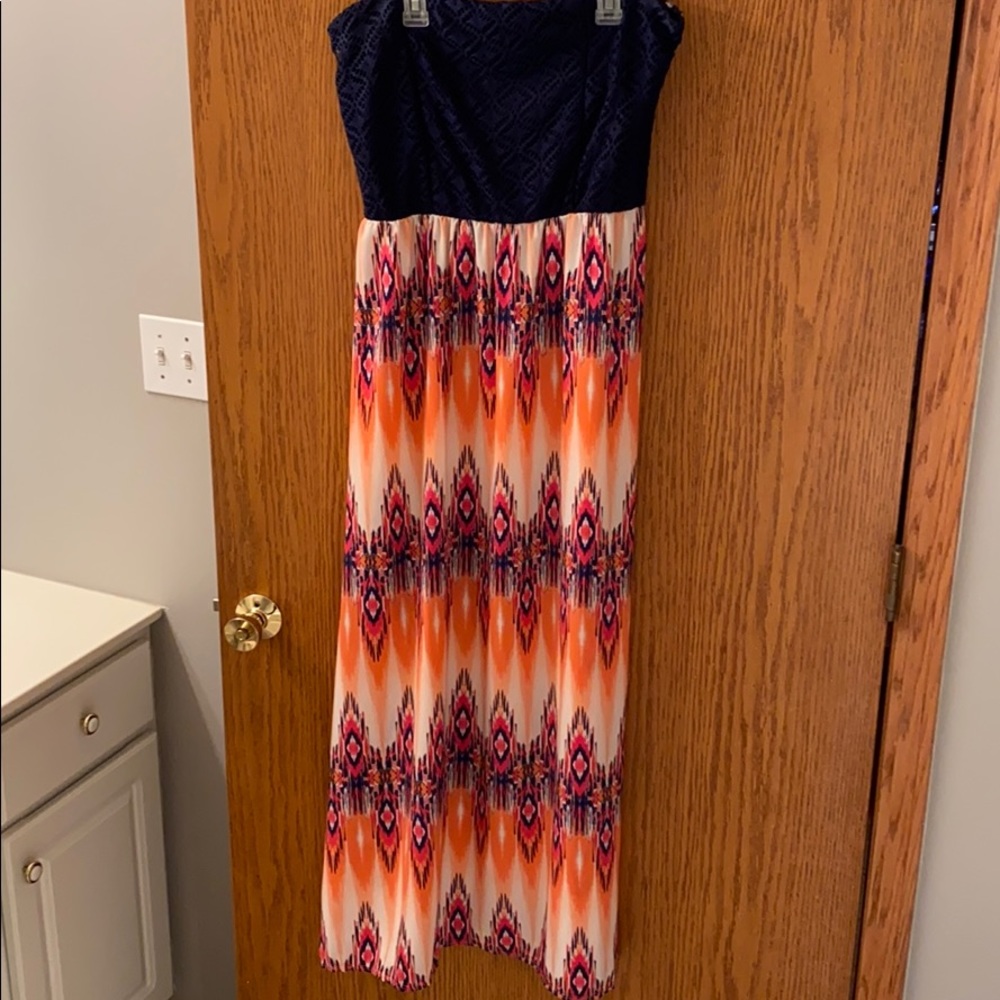 Strapless Summer Dress